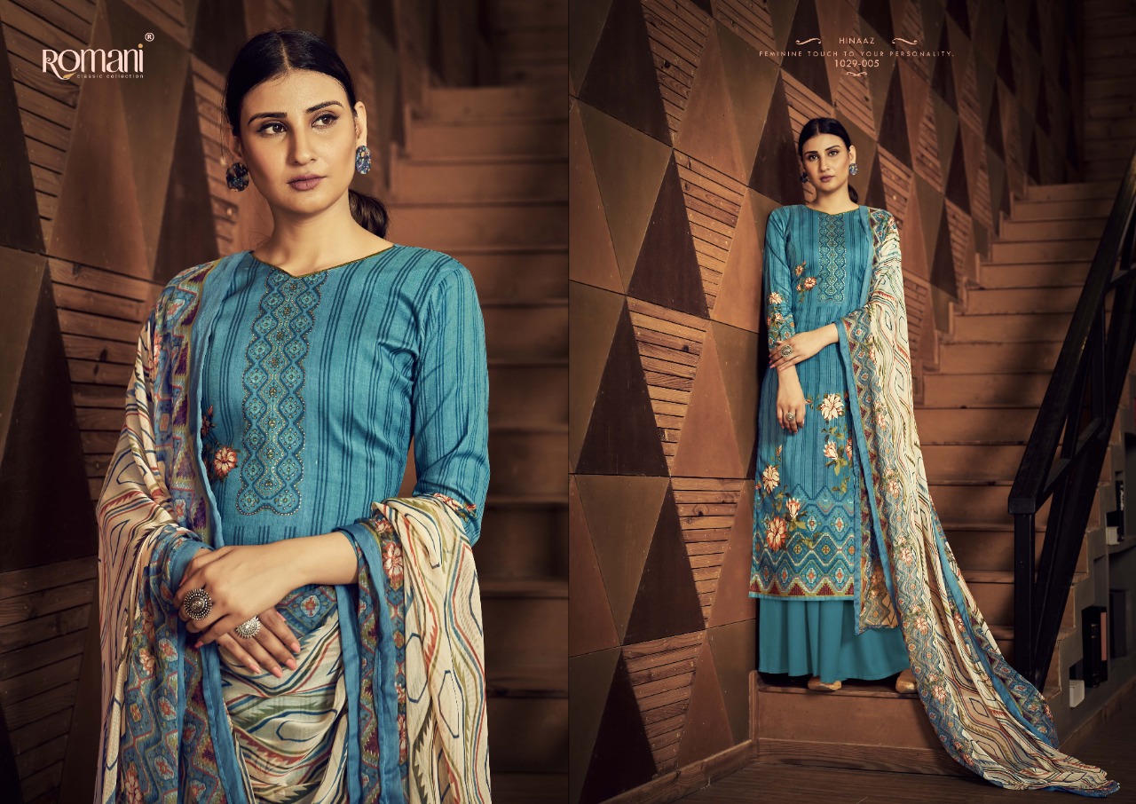 romani hinaaz pure jam cotton affordable price salwar suit catalog