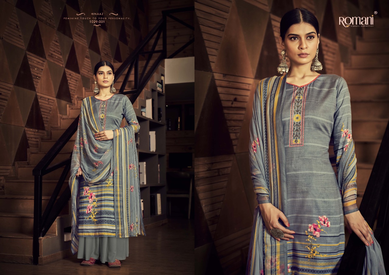 romani hinaaz pure jam cotton affordable price salwar suit catalog