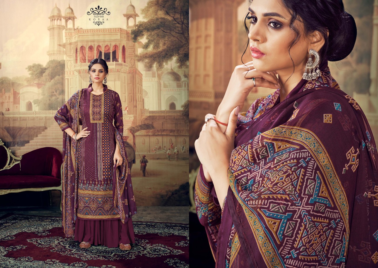 romani koraa cambric cotton exclusive print salwar suit catalog