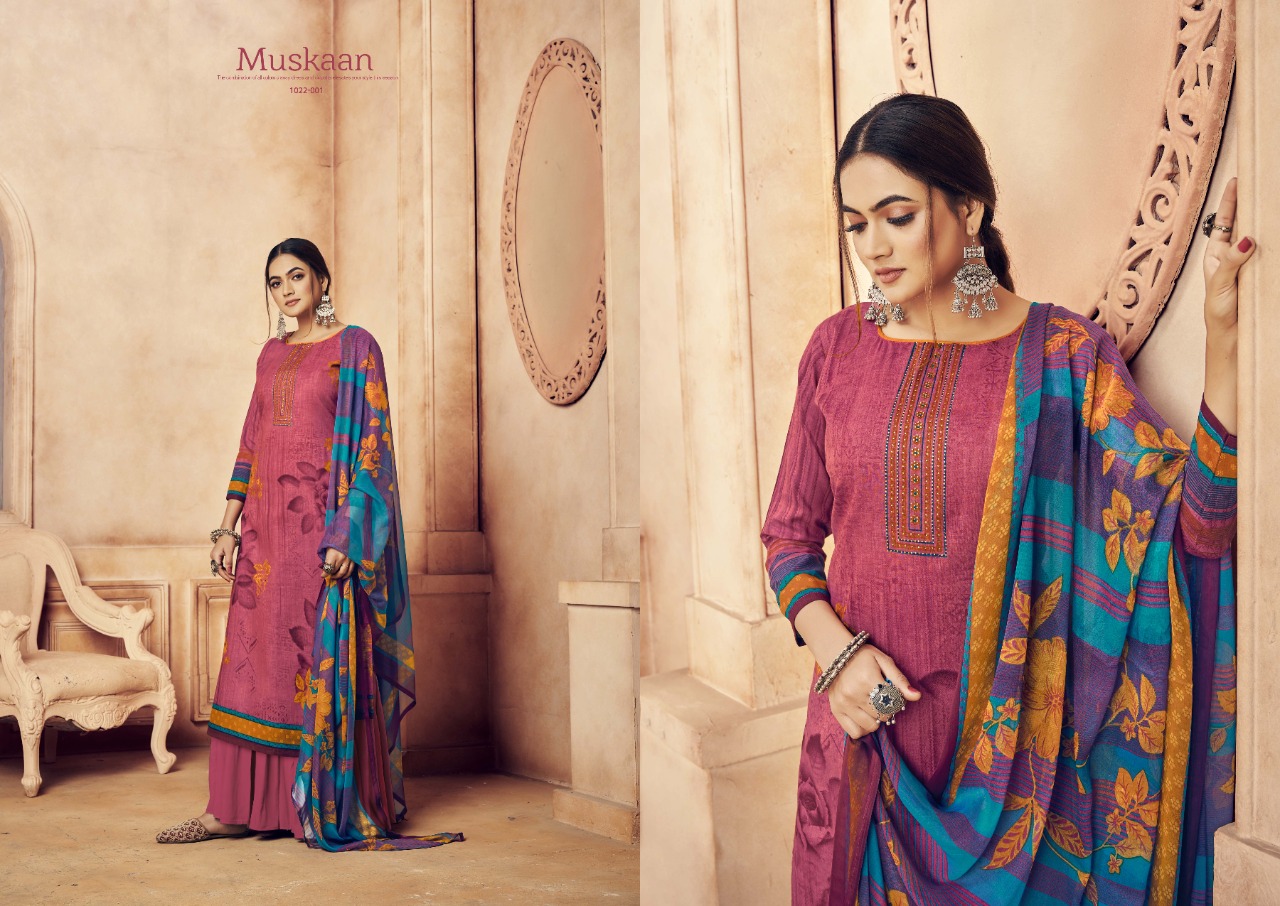 romani muskaan cotton elegant salwar suit catalog