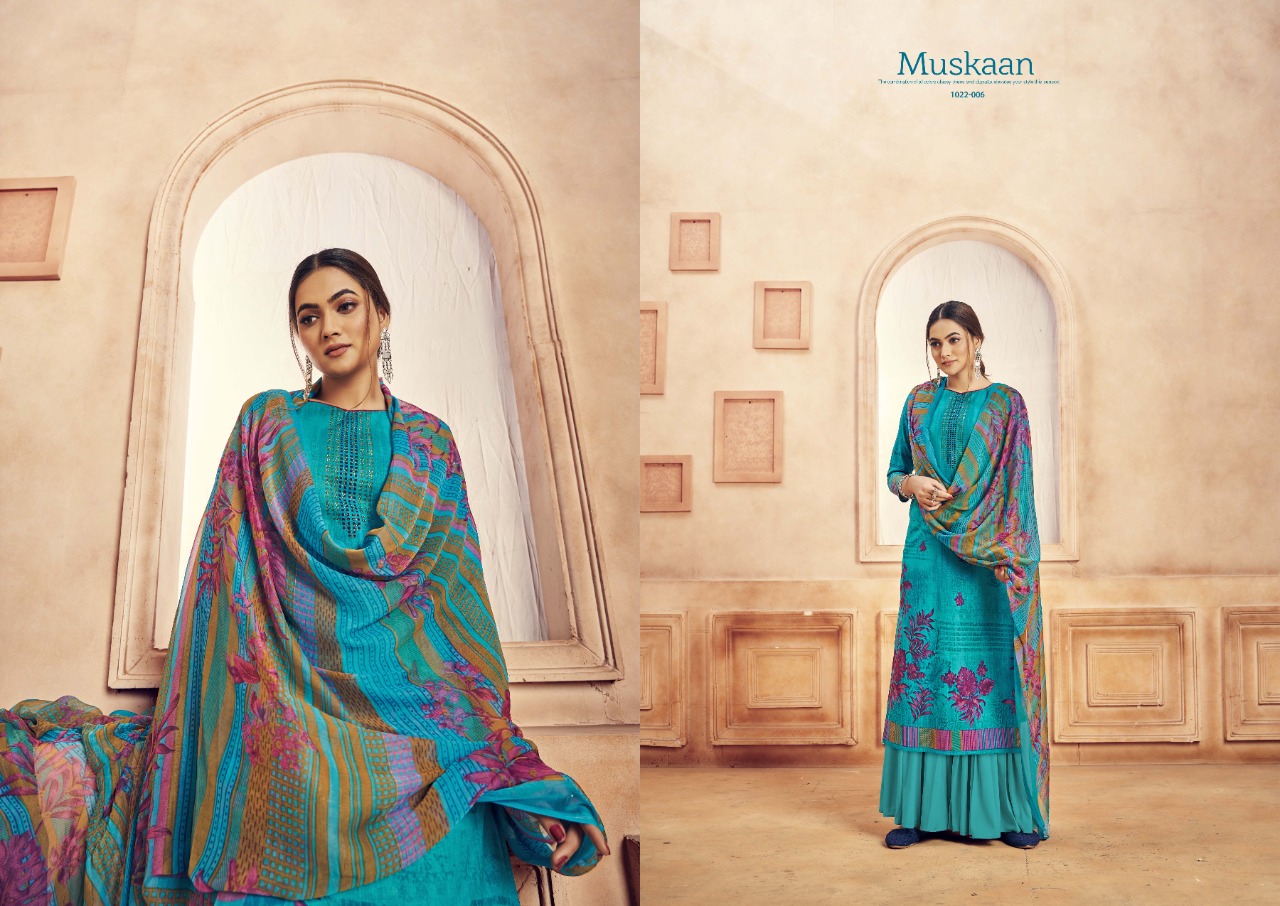 romani muskaan cotton elegant salwar suit catalog