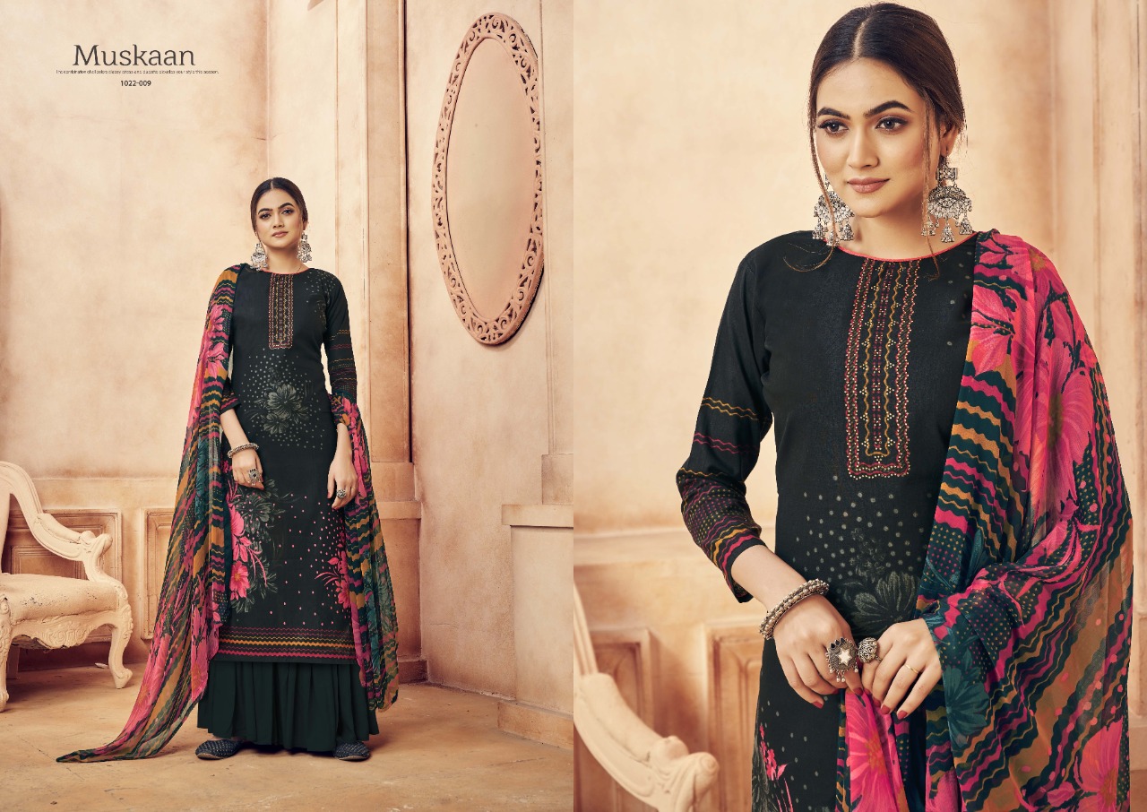 romani muskaan cotton elegant salwar suit catalog