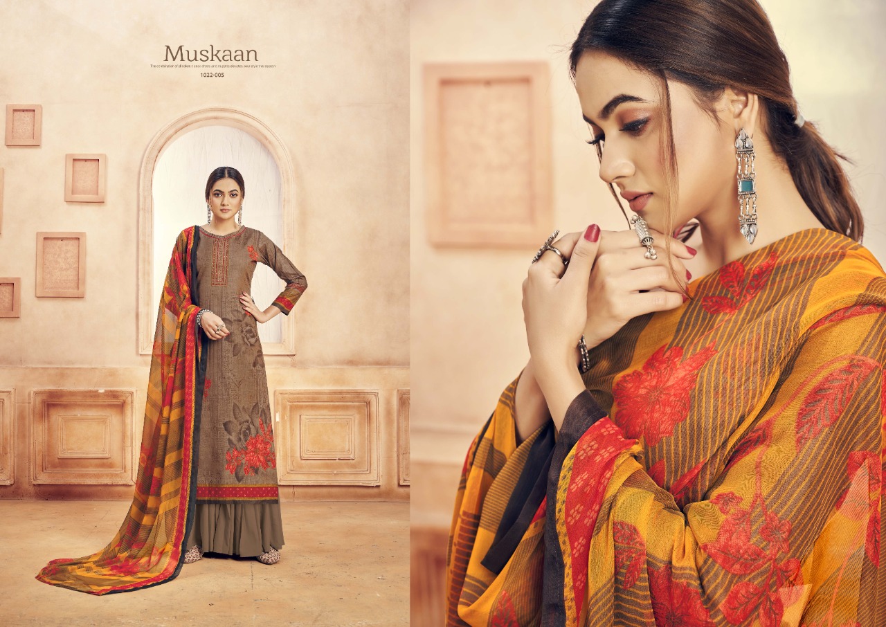 romani muskaan cotton elegant salwar suit catalog