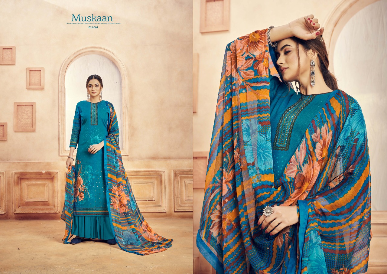 romani muskaan cotton elegant salwar suit catalog