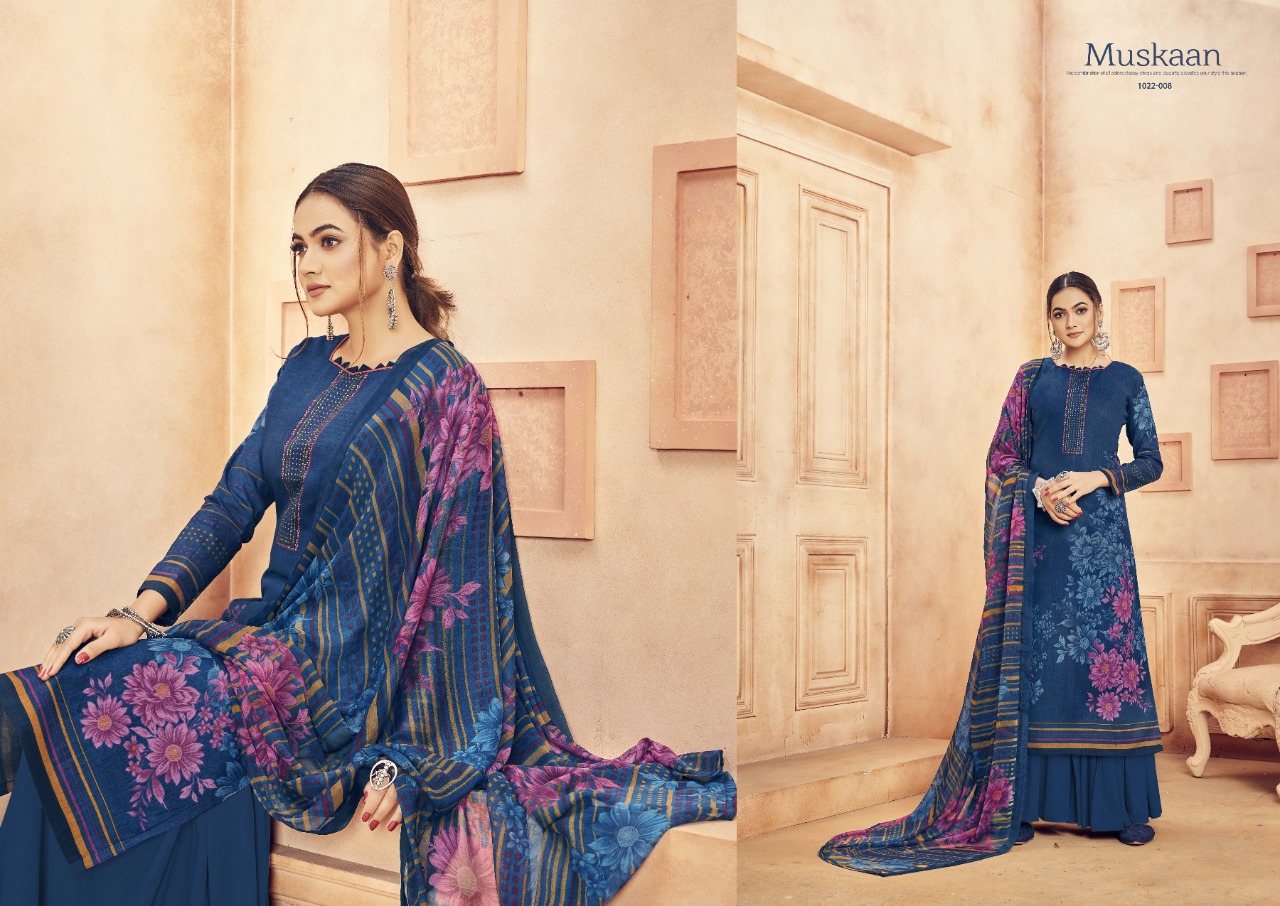 romani muskaan cotton elegant salwar suit catalog