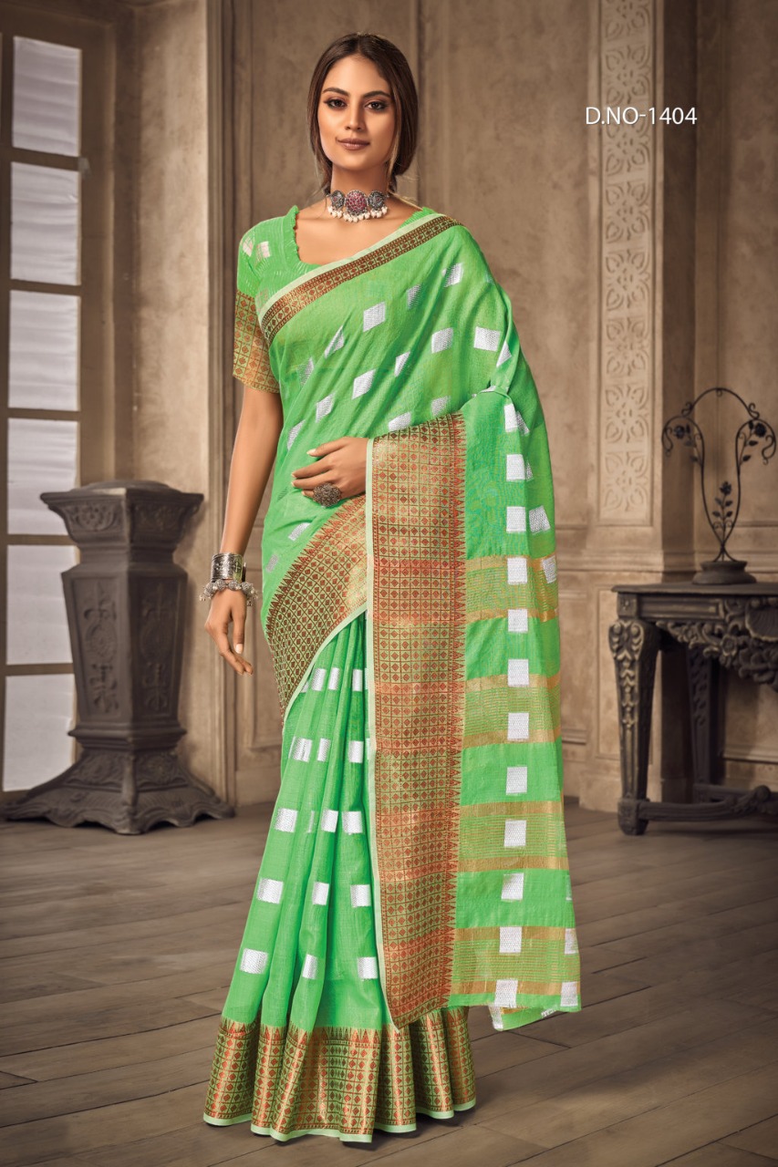 sangam print aafreen linen  attractive look saree catalog