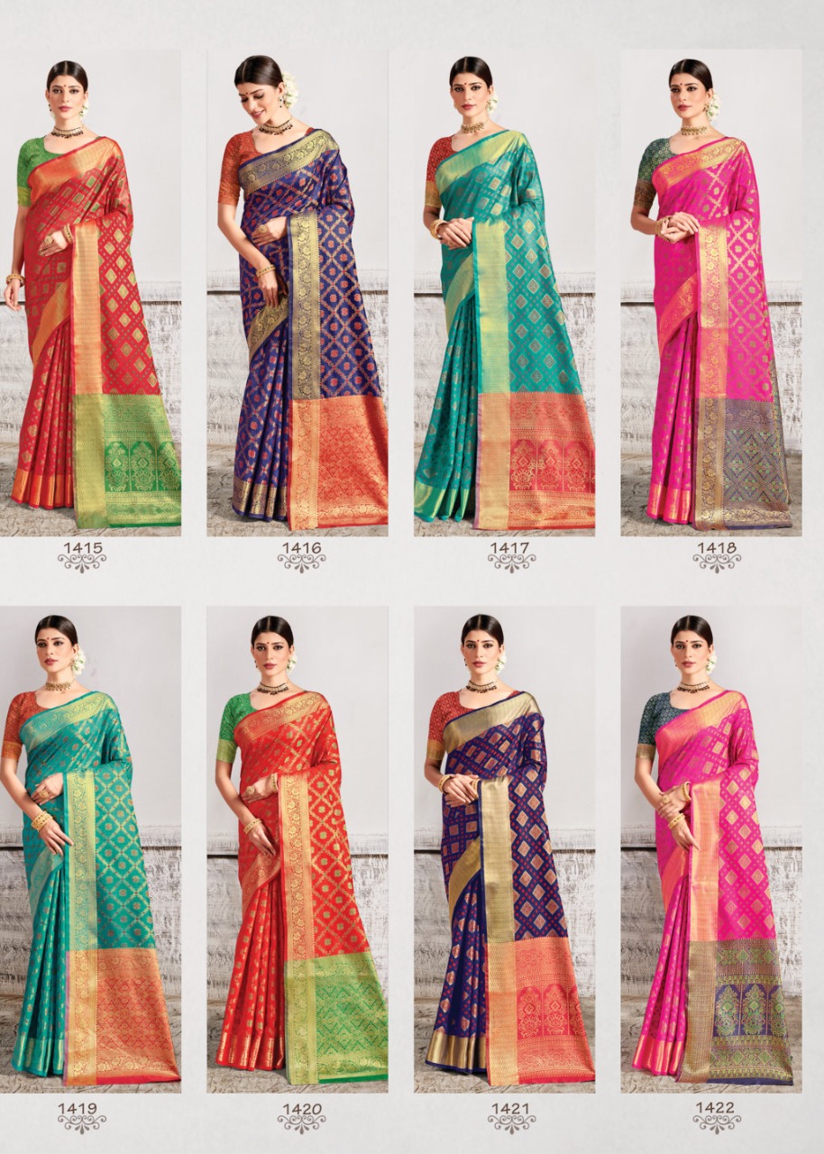 sangam print royal silk patola silk elegant look saree catalog