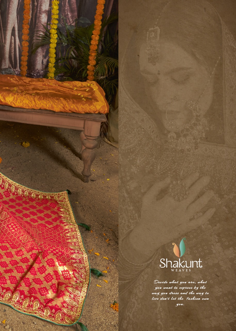 shakunt weaves nandkumari silk decent look saree catalog