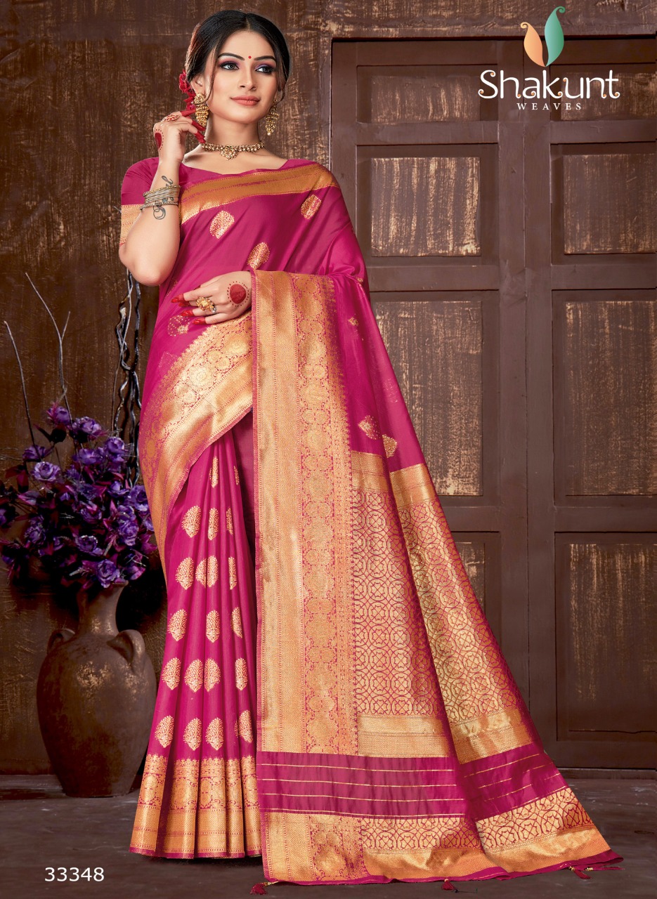 shakunt weaves sarvgun cotton decent look saree catalog