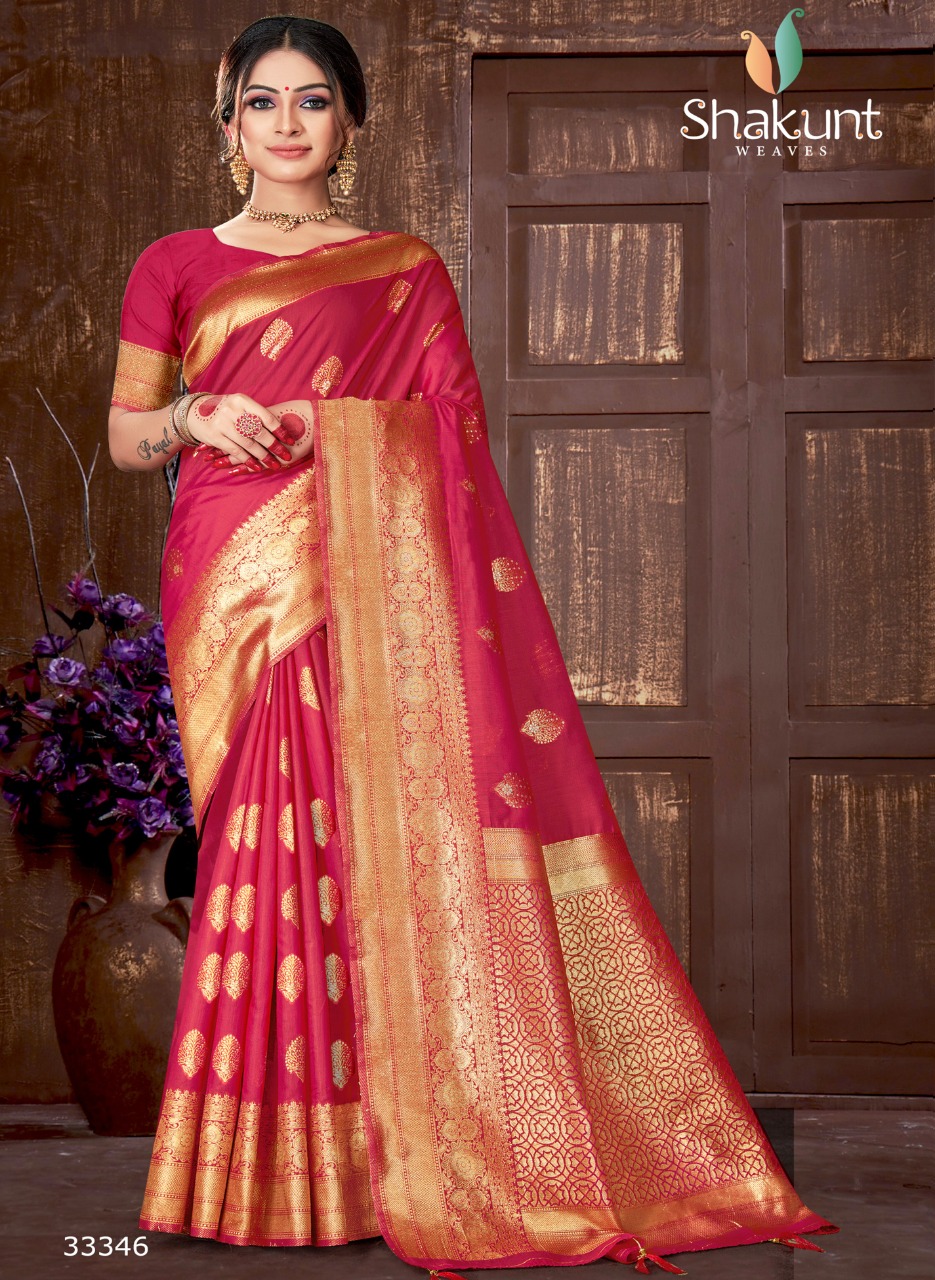 shakunt weaves sarvgun cotton decent look saree catalog