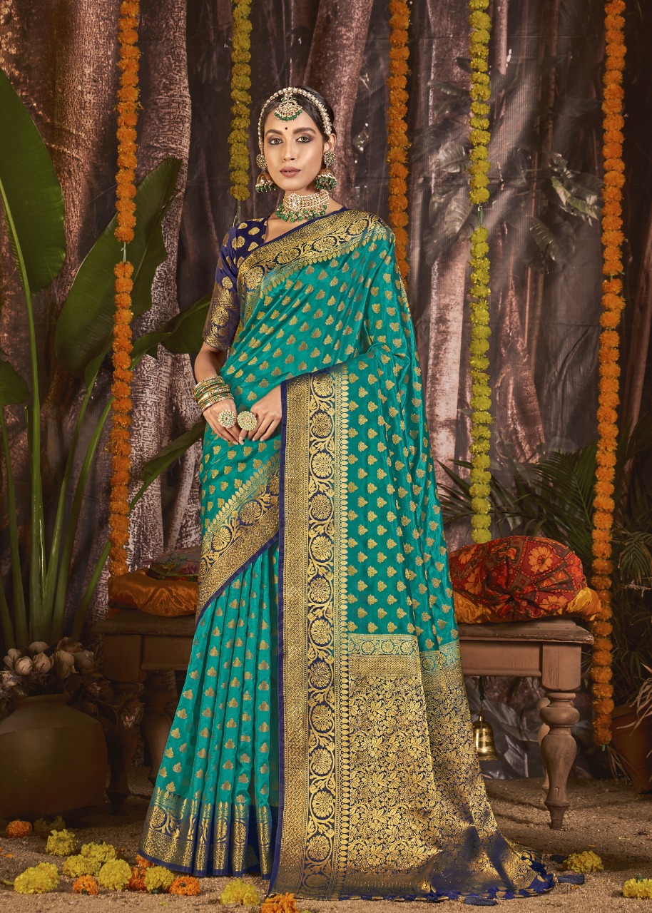 shakunt weaves shyamsundari silk festive look saree catalog