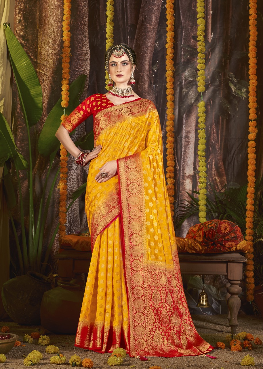 shakunt weaves shyamsundari silk festive look saree catalog