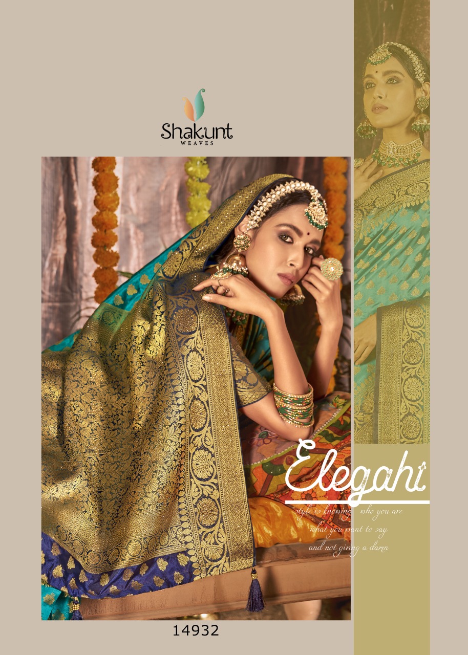 shakunt weaves shyamsundari silk festive look saree catalog