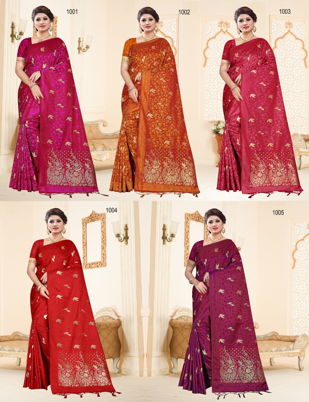 shakunt weaves sks fancy 1040 silk attractive look saree catalog