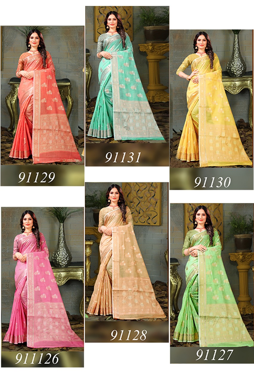 shakunt weaves sks linen 3020 elegant saree catalog