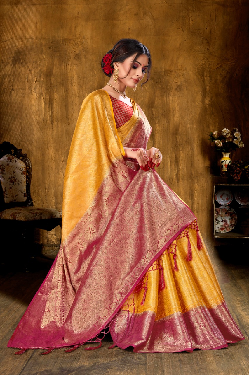 shakunt weaves sks pure 2118 silk gorgeous look saree catalog