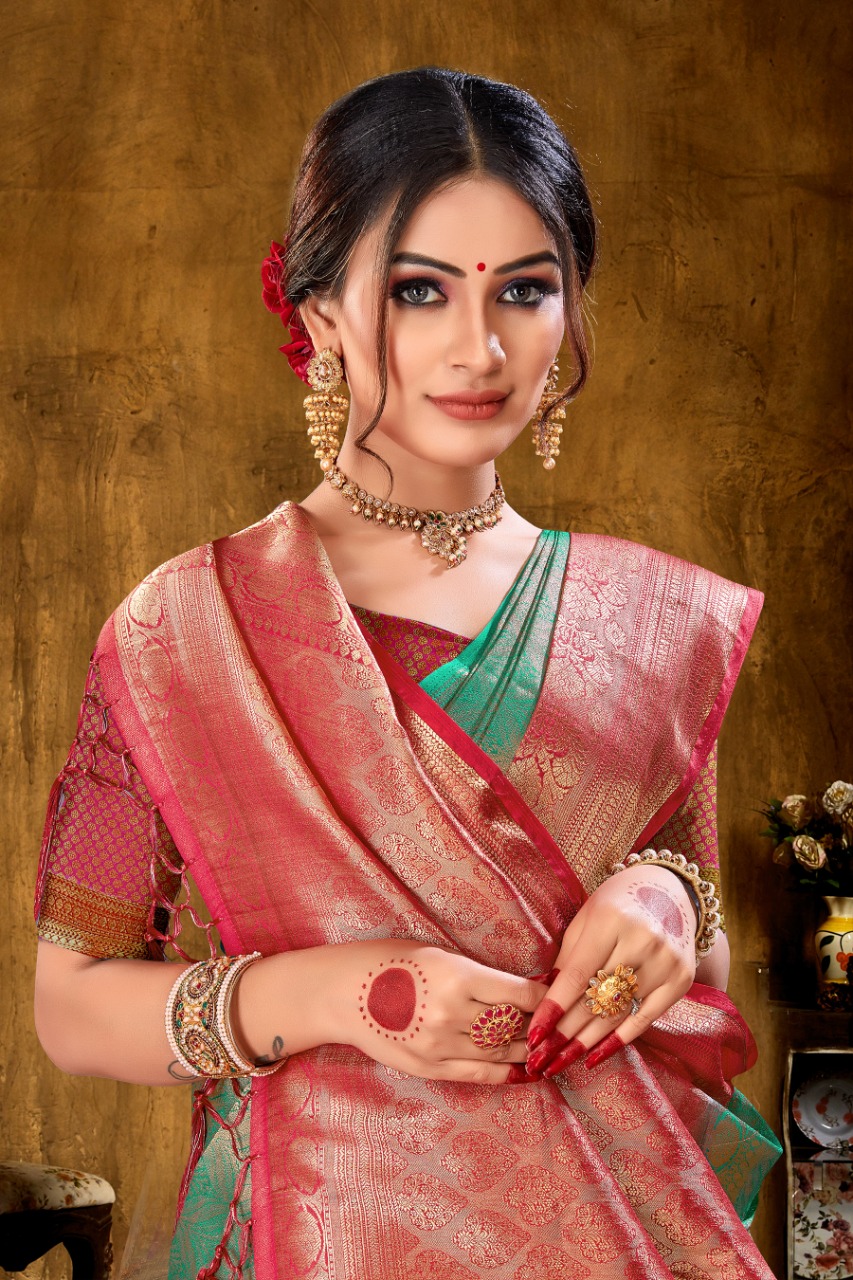 shakunt weaves sks pure 2118 silk gorgeous look saree catalog