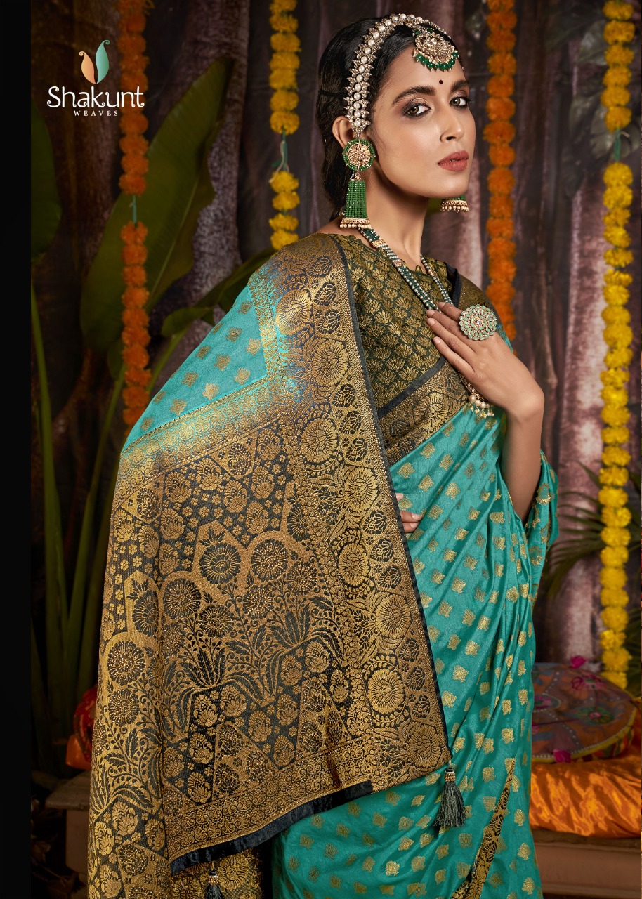 shakunt weaves vinamrata silk classic look saree catalog