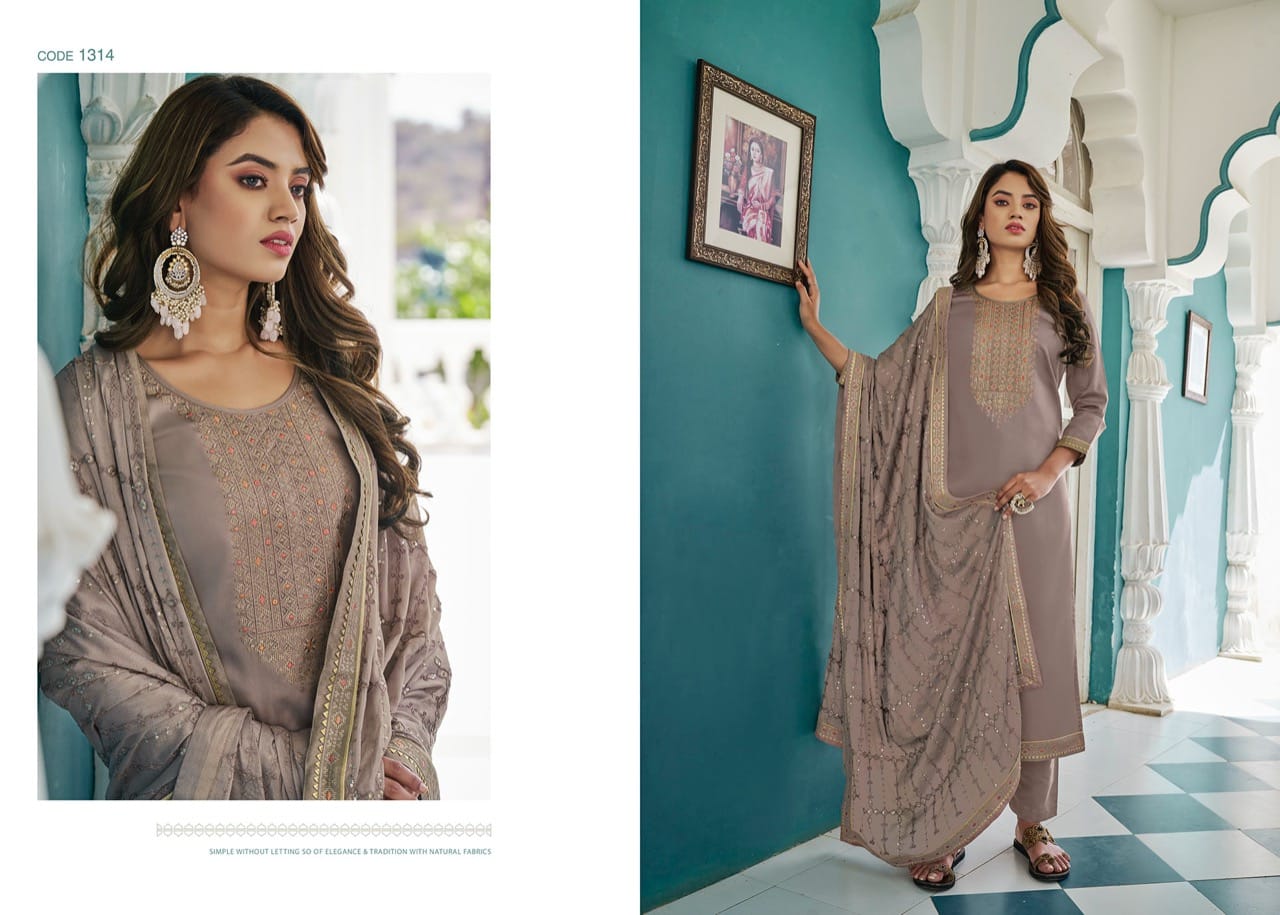 triple aaa kara vol 4 silk elegant salwar suit catalog