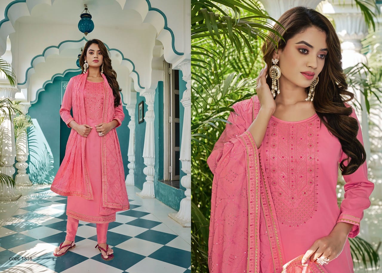 triple aaa kara vol 4 silk elegant salwar suit catalog