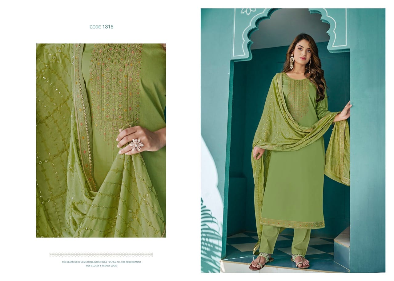 triple aaa kara vol 4 silk elegant salwar suit catalog