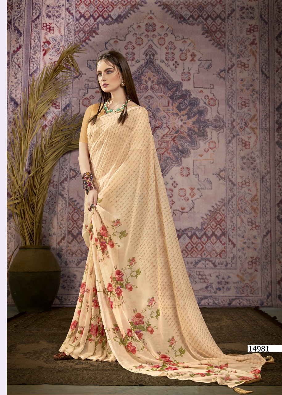 vallabhi print mango vol 2 chiffon exclusive print saree catalog