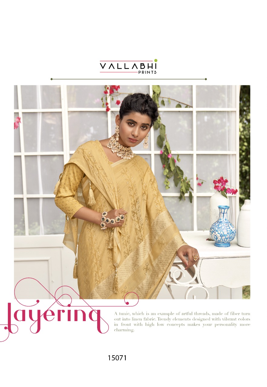 vallabhi print namira Brasso Print gorgeous look saree catalog