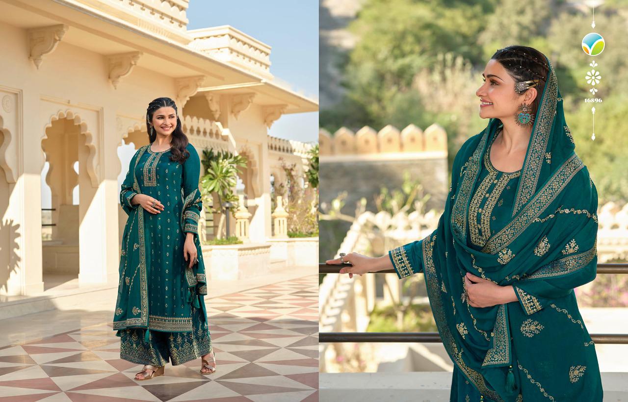 vinay fashion kaseesh glazze dola festive look salwar suit catalog