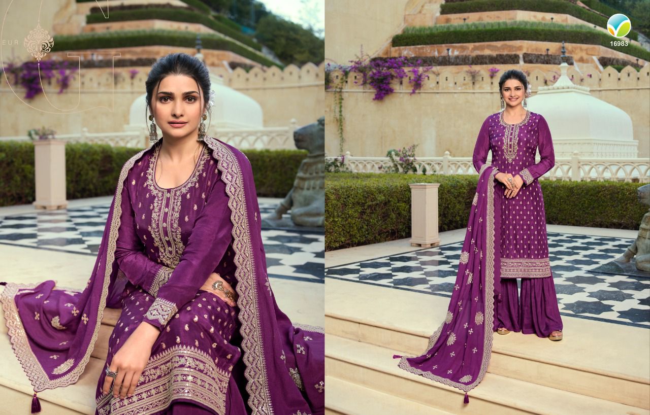 vinay fashion kaseesh guzarish dola jacquard gorgeous look salwar suit catalog