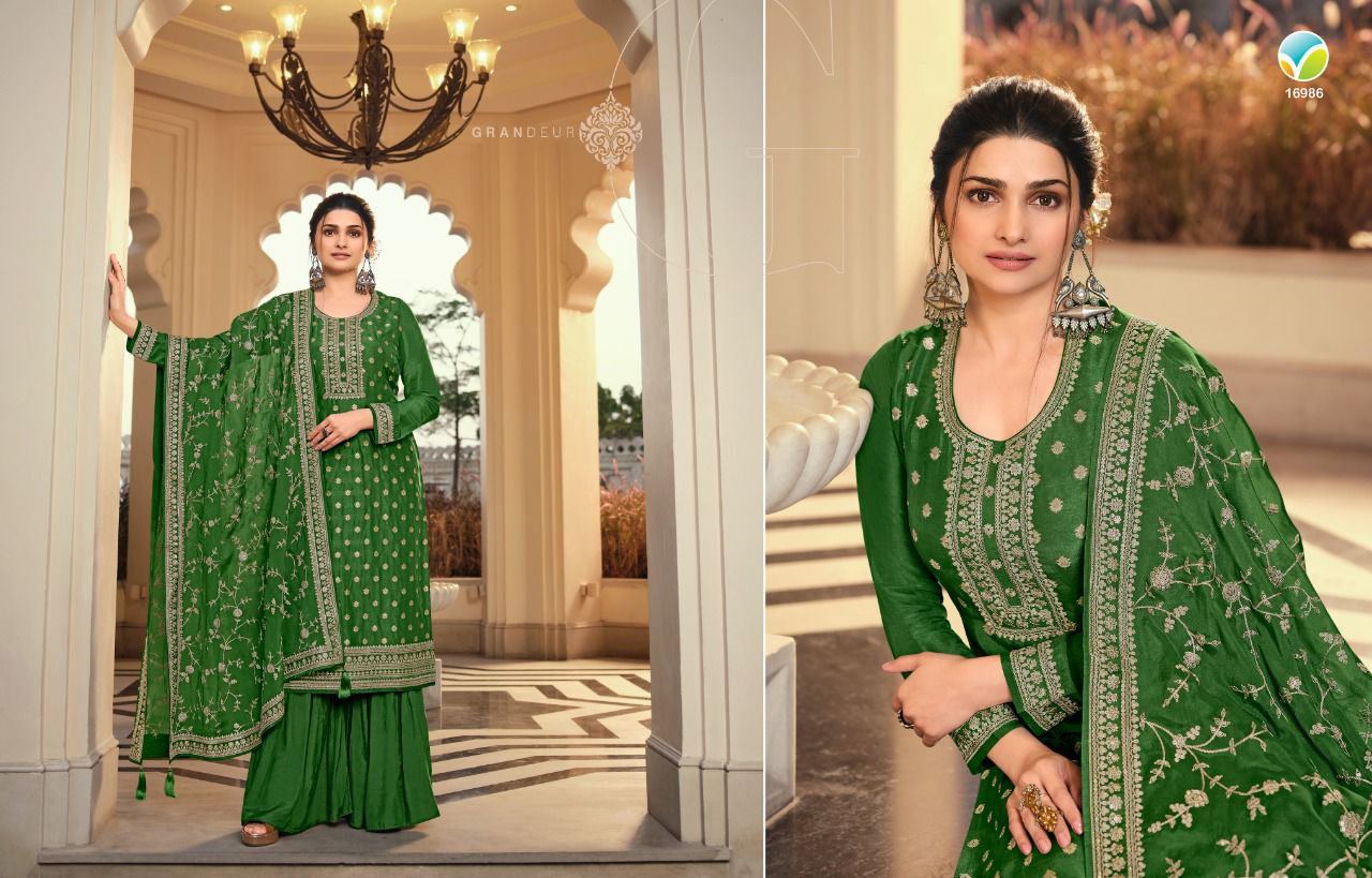 vinay fashion kaseesh guzarish dola jacquard gorgeous look salwar suit catalog