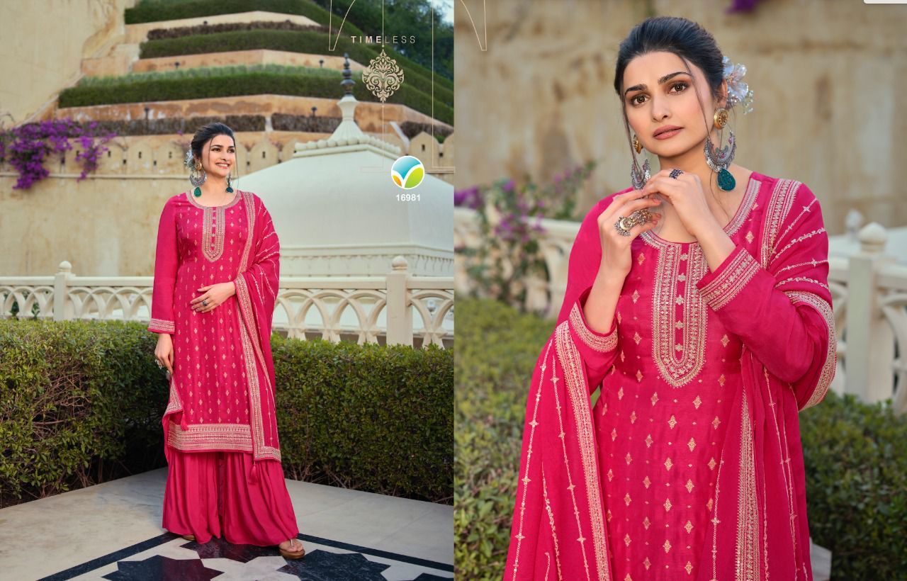 vinay fashion kaseesh guzarish dola jacquard gorgeous look salwar suit catalog