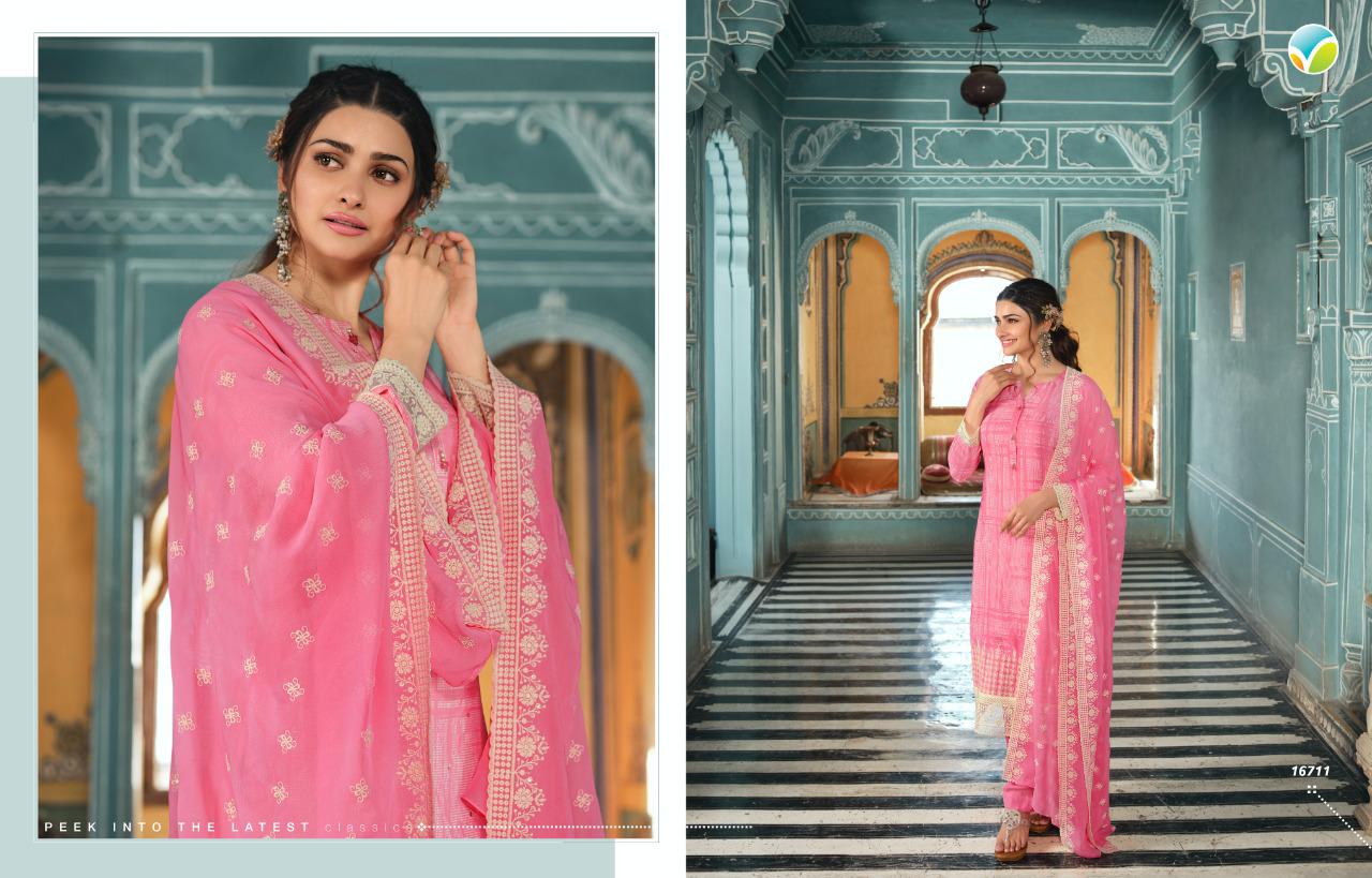 vinay fashion silkina Royal Crepe 37 Royal Crepe catchy look salwar suit catalog