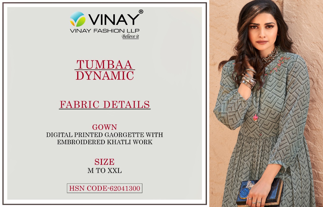 vinay fashion tumbaa dynamic georgget gorgeous look saree catalog