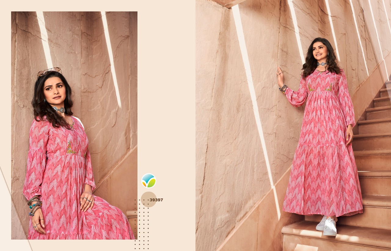 vinay fashion tumbaa dynamic georgget gorgeous look saree catalog