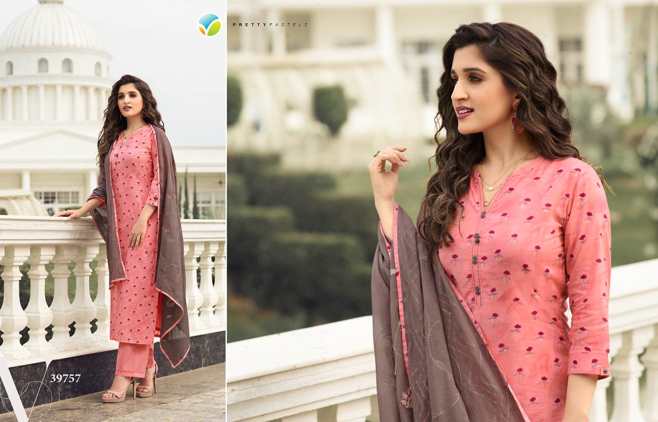 vinay fashion tumbaa muskaan cotton classic trendy look top with bottom and dupatta catalog