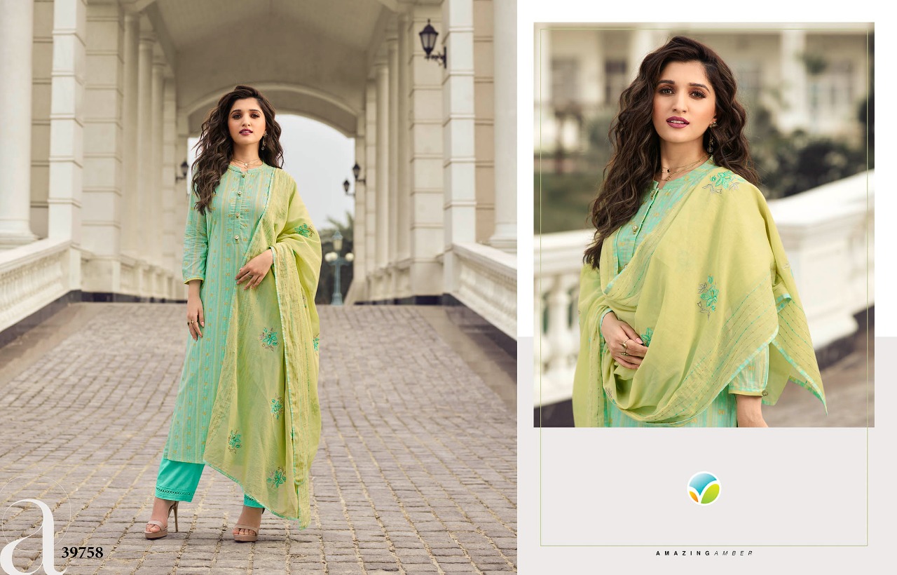 vinay fashion tumbaa muskaan cotton classic trendy look top with bottom and dupatta catalog