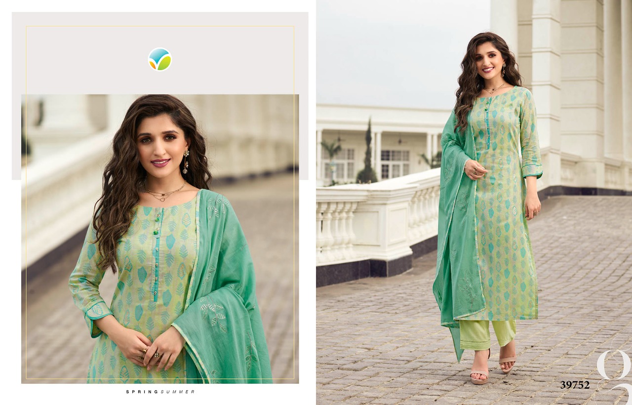 vinay fashion tumbaa muskaan cotton classic trendy look top with bottom and dupatta catalog