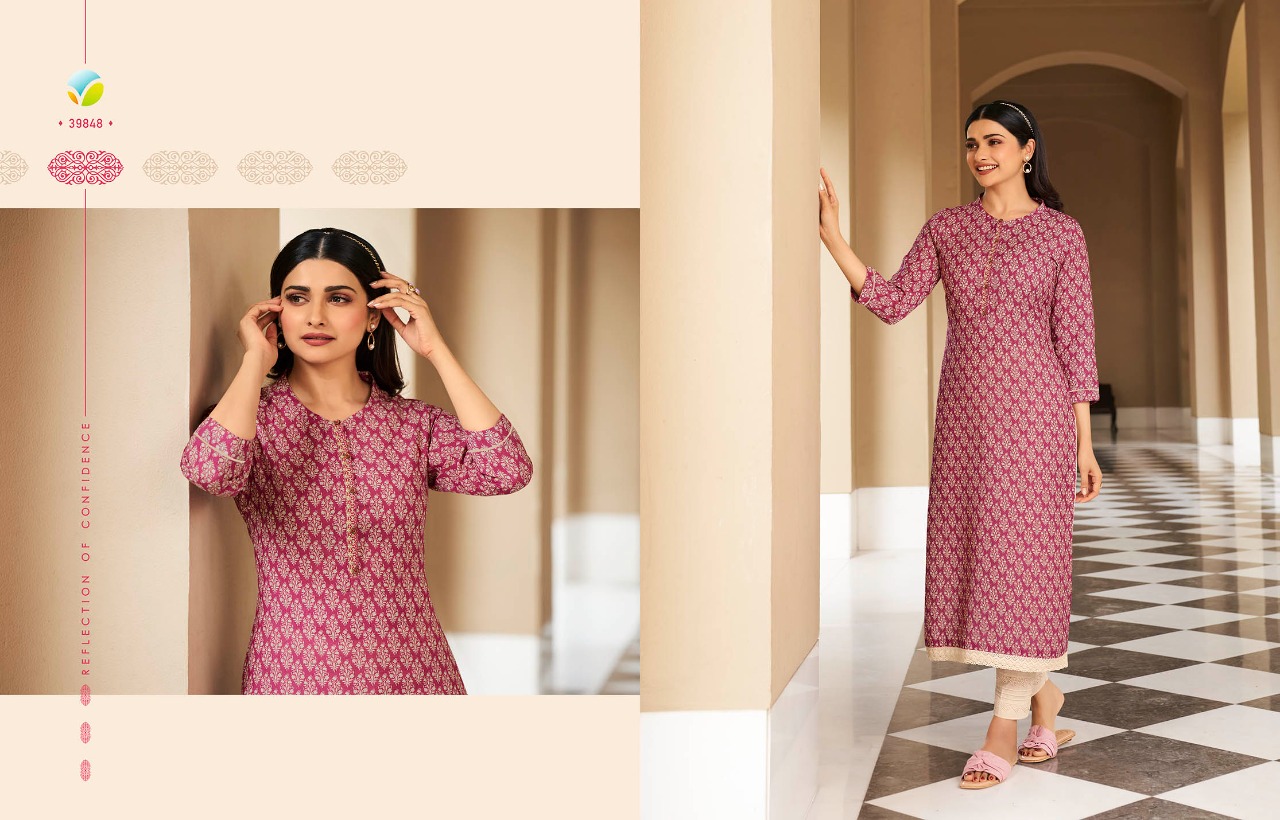 vinay fashion tumbaa summer decent embroidary look top bottom catalog