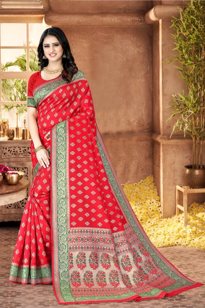 vivera international aarya silk regal look saree catalog