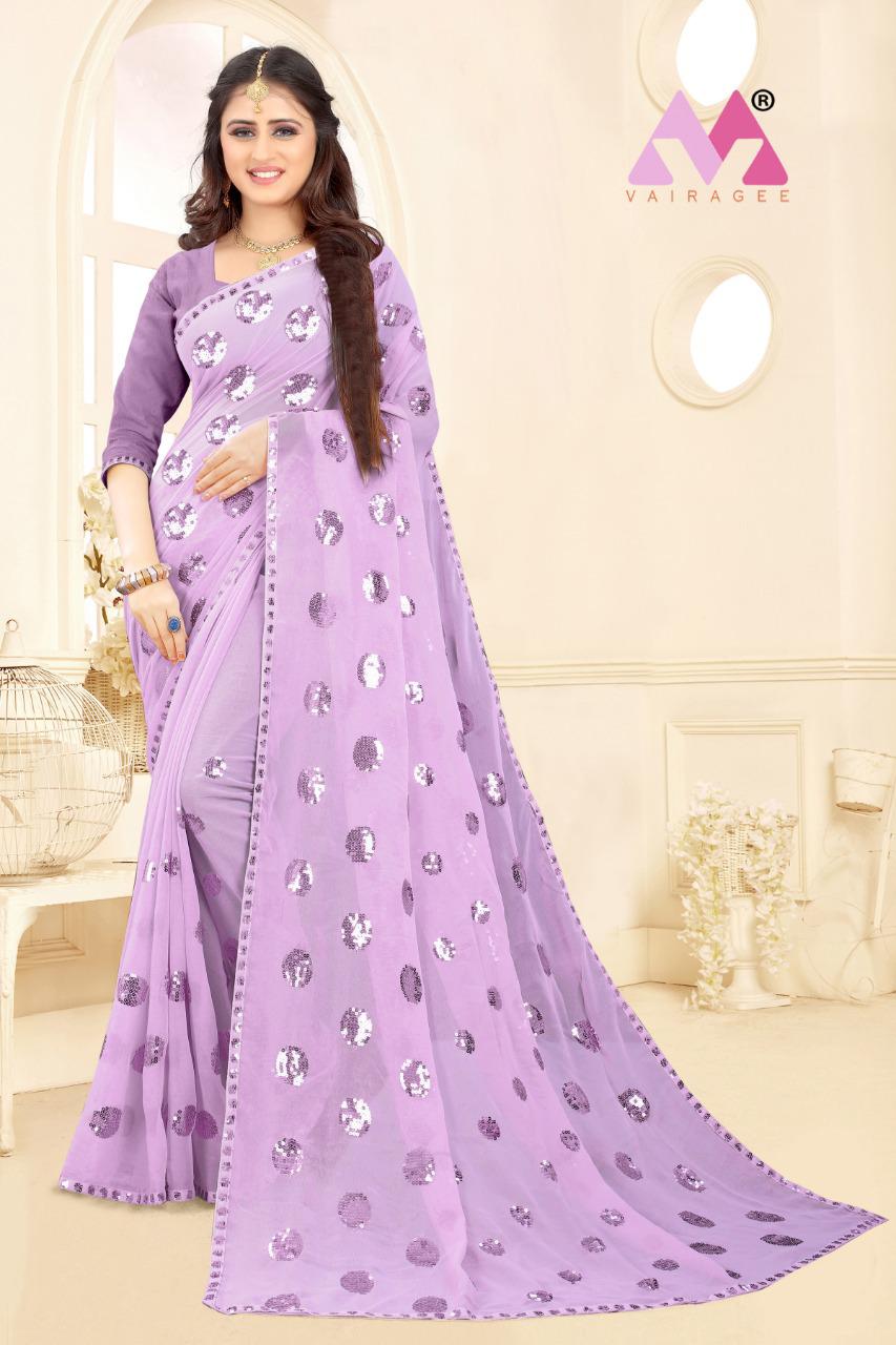 vivera international Angel 8  georgette attrective  saree catalog