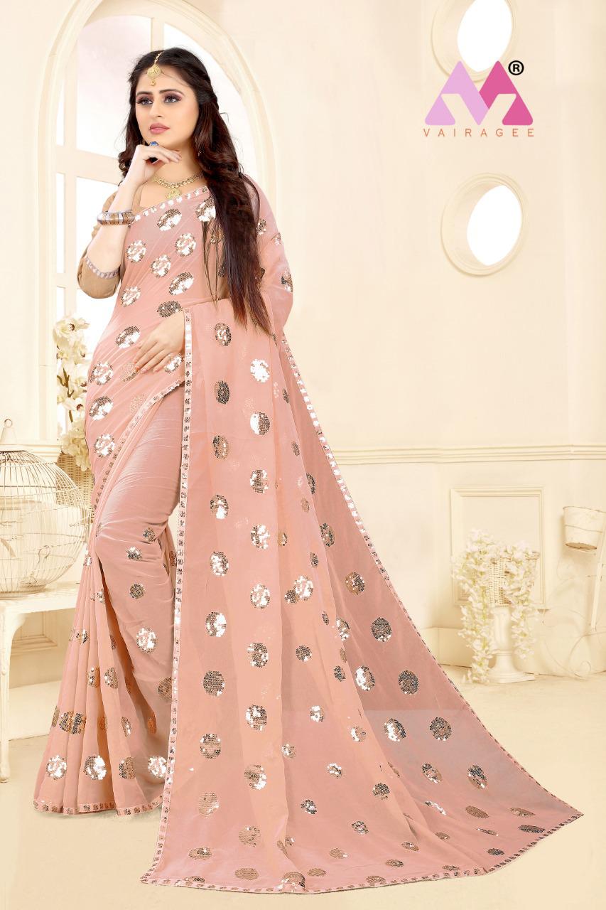 vivera international Angel 8  georgette attrective  saree catalog