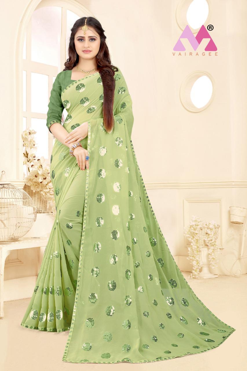 vivera international Angel 8  georgette attrective  saree catalog