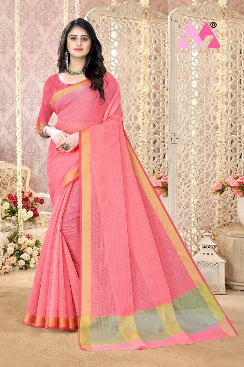 vivera international Nimitha Doriya Cotton afforrdable prise saree catalog