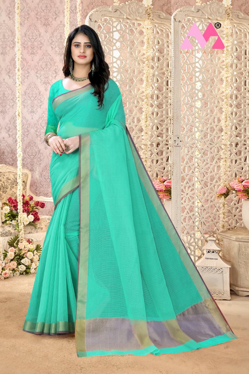 vivera international Nimitha Doriya Cotton afforrdable prise saree catalog