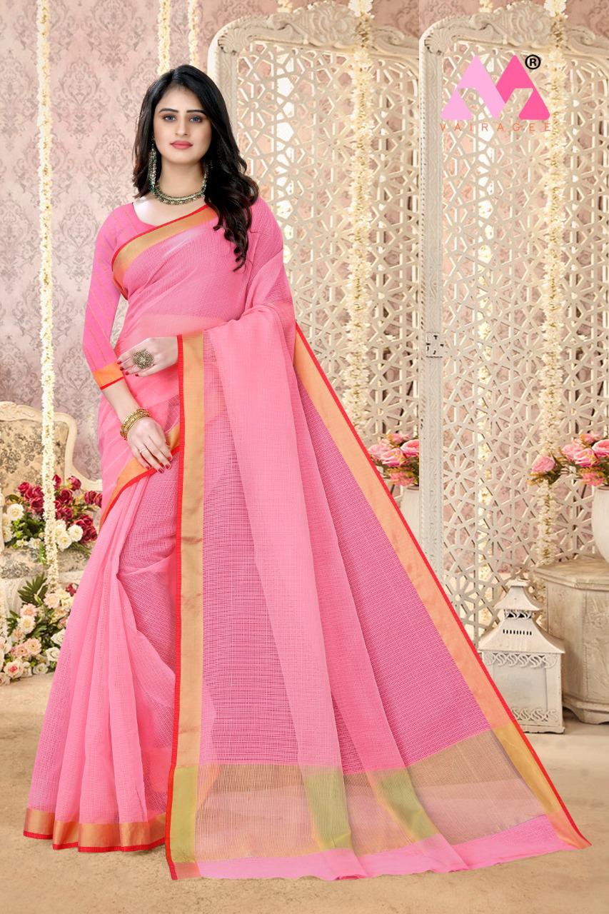 vivera international Nimitha Doriya Cotton afforrdable prise saree catalog