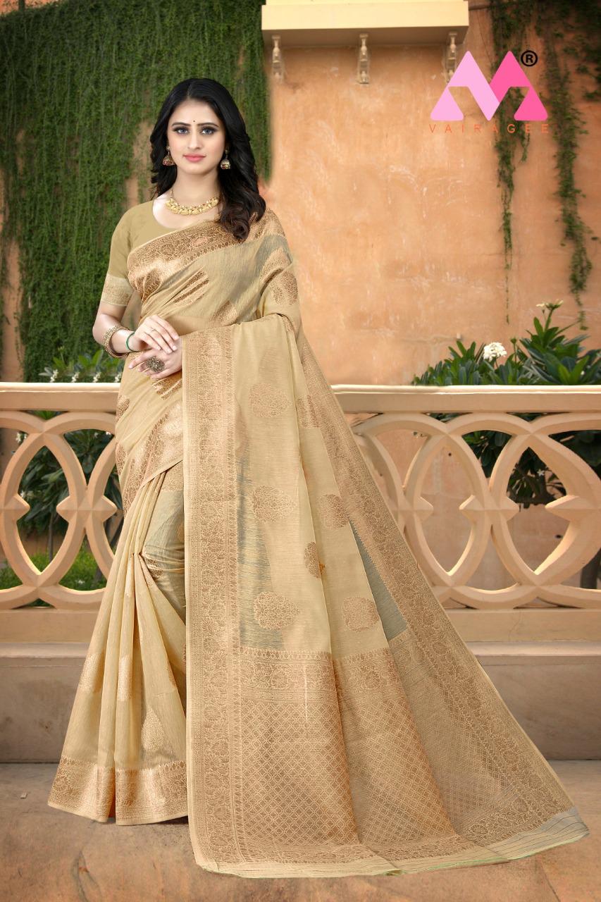 vivera international Princess 4 Chanderi Cotton elegant saree catalog