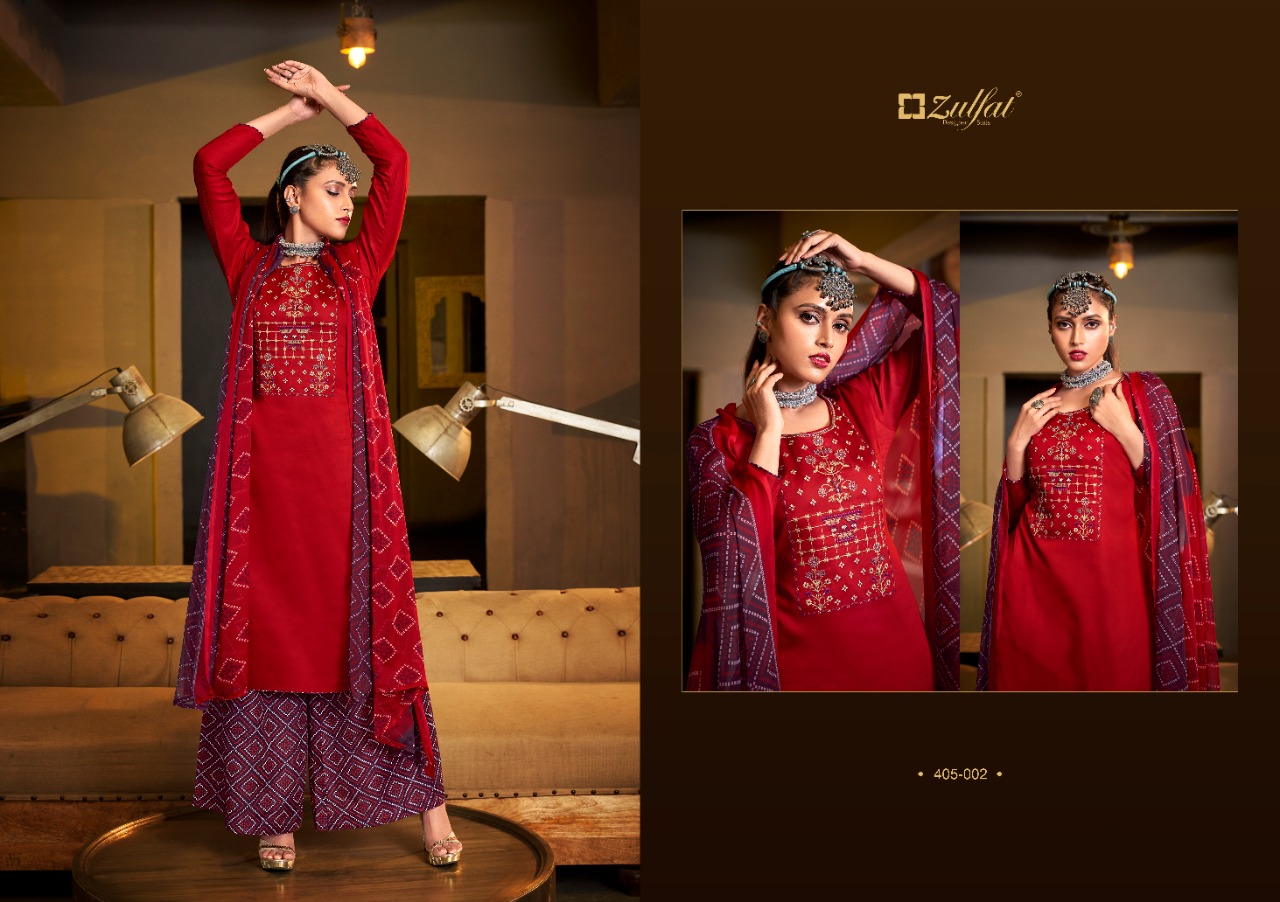 zulfat designer suit mohini cotton attrective print salwar suit catalog