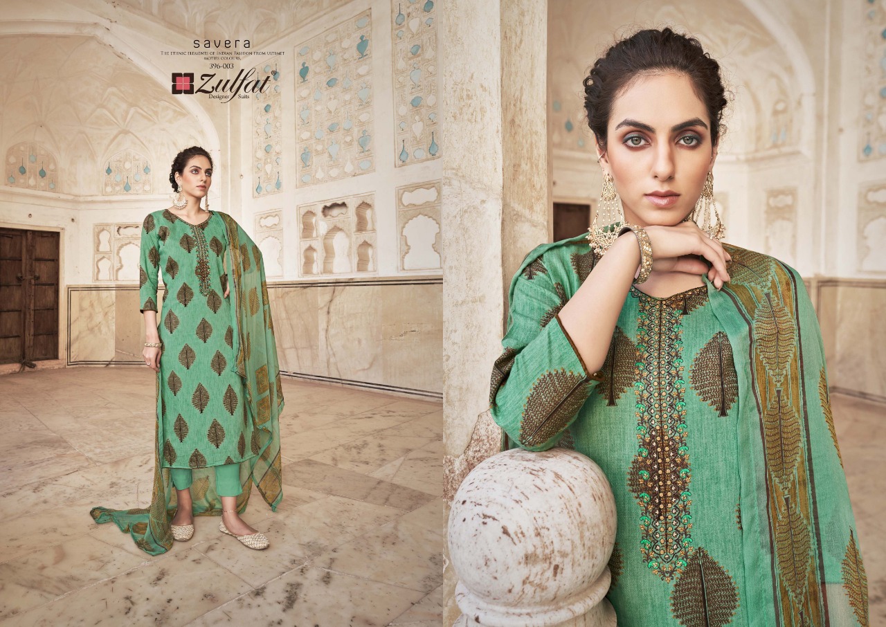 zulfat designer suit savera rayon attrective print salwar suit catalog