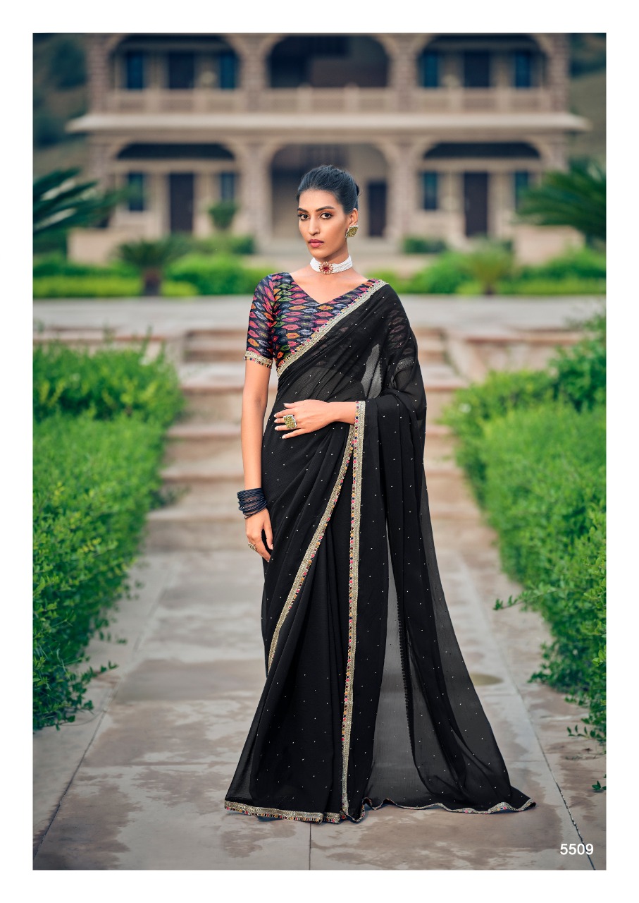 lt saree gunjan chiffon graceful look saree catalog