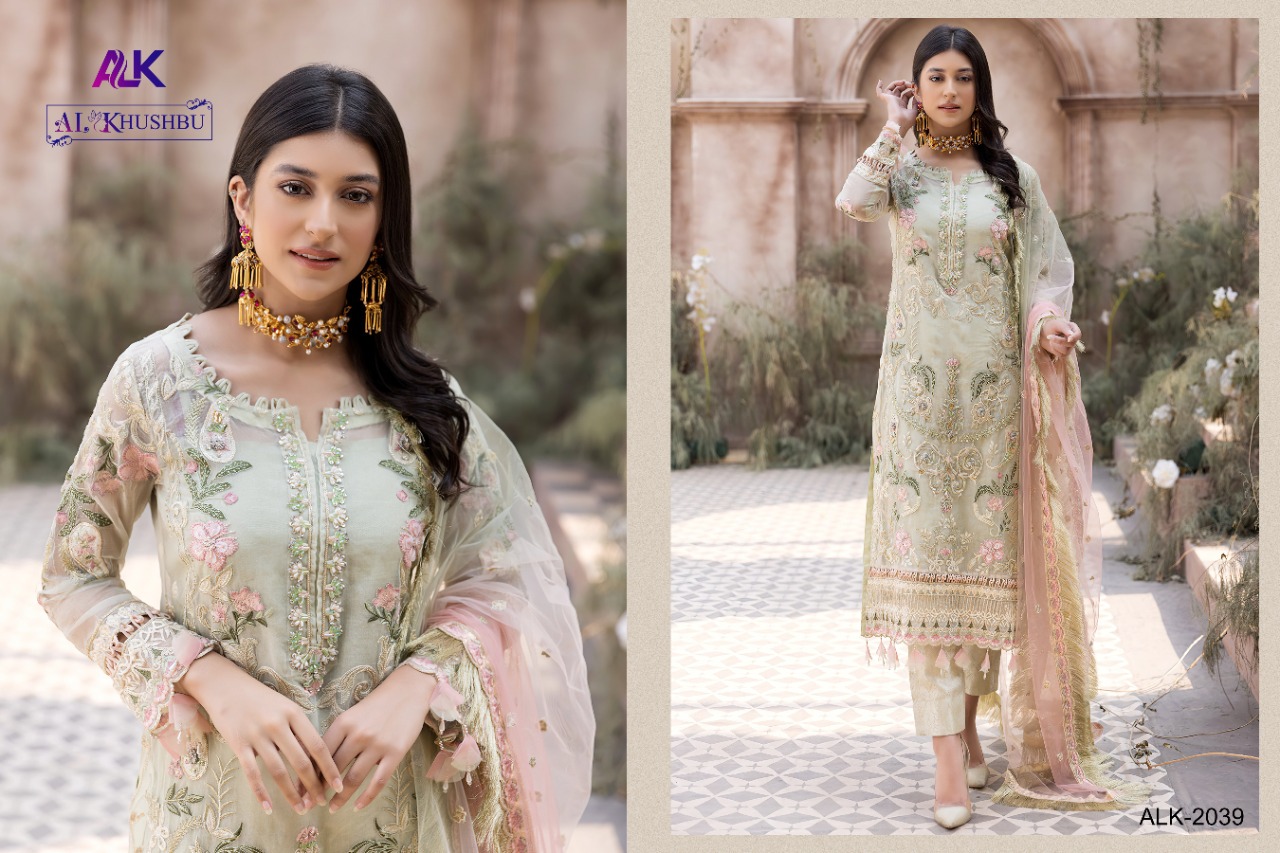 al khushbu gulzaar vol 2 georgette regal look salwar suit catalog